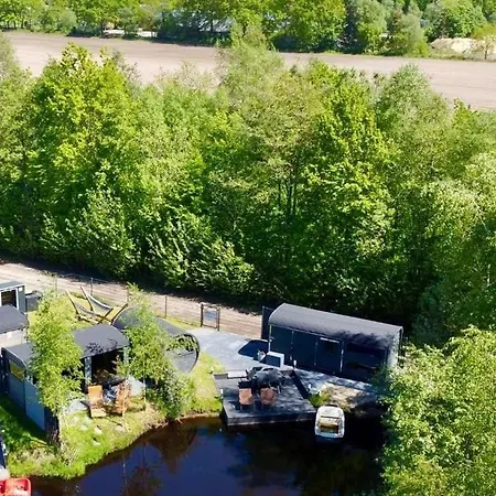 Tinyhouse Direkt Am Angeln Ruderboot Sup Sauna Und Hot Tub * Twist
