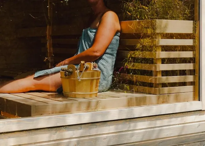 Tinyhouse Direkt Am Angeln Ruderboot Sup Sauna Und Hot Tub Dom wakacyjny *
